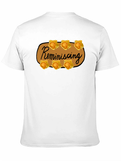 Reminiscing Rose T-Shirt - Stylish Floral Design