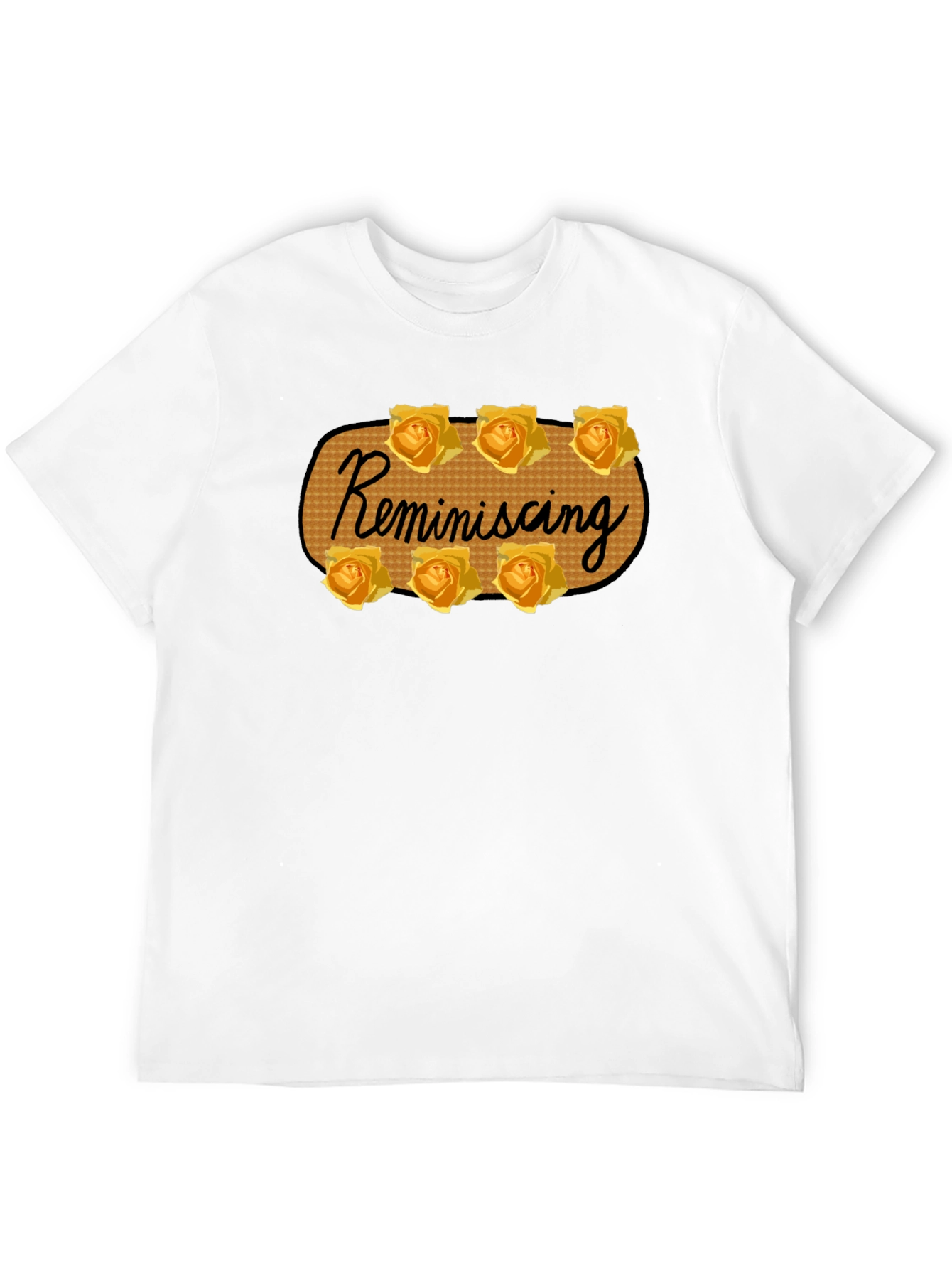Reminiscing Rose T-Shirt - Stylish Floral Design