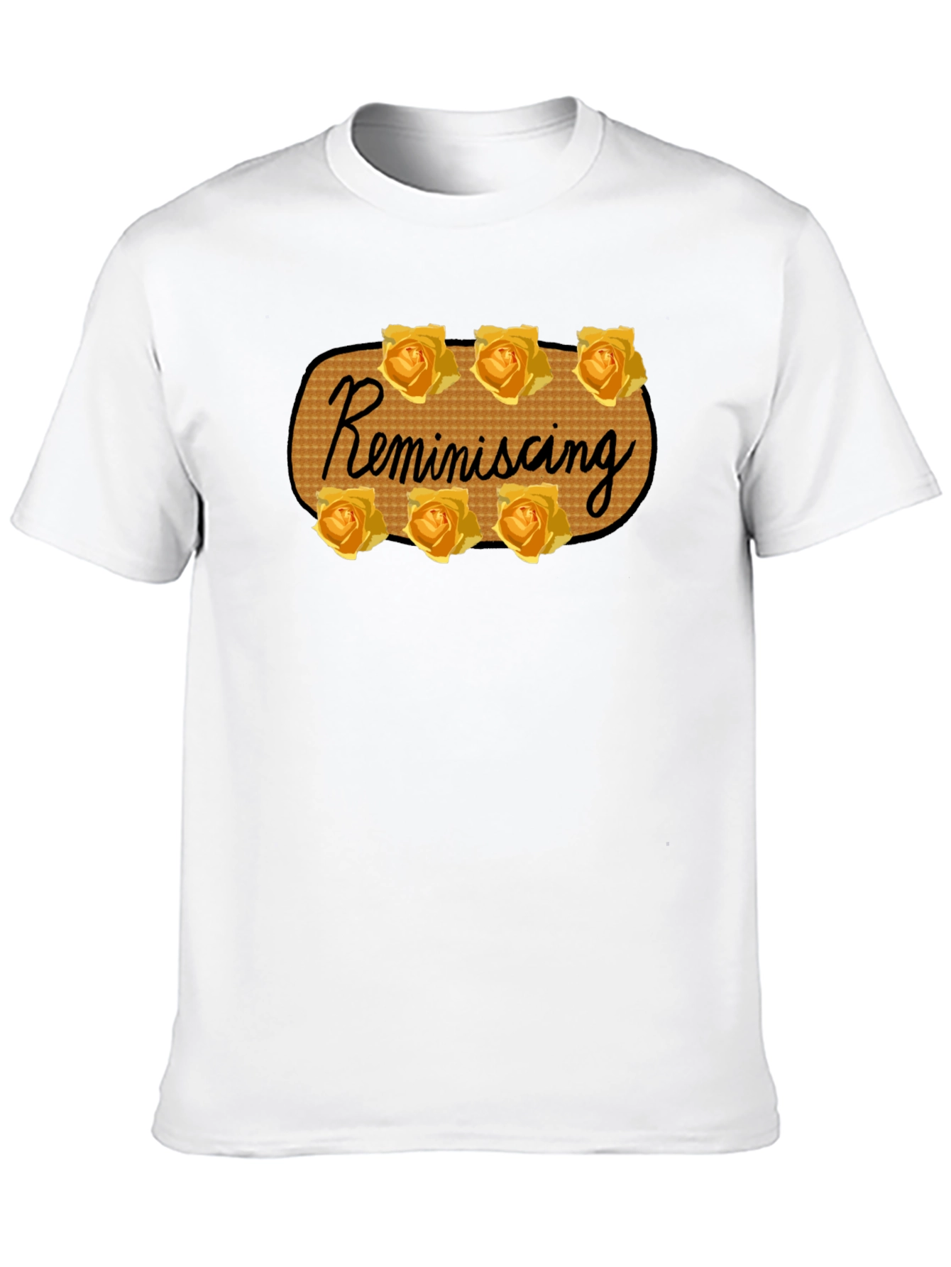 Reminiscing Rose T-Shirt - Stylish Floral Design