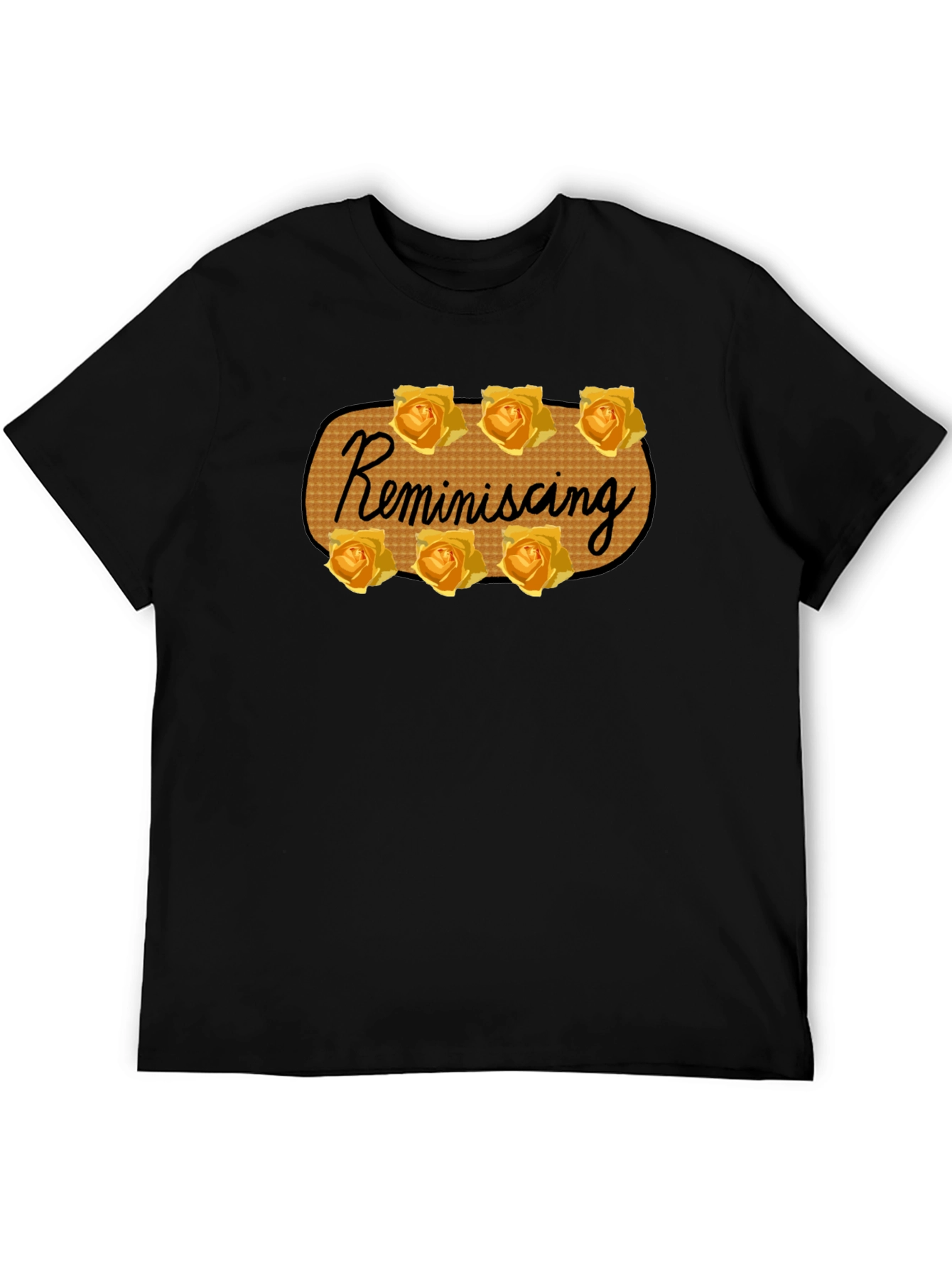 Reminiscing Rose T-Shirt - Stylish Floral Design