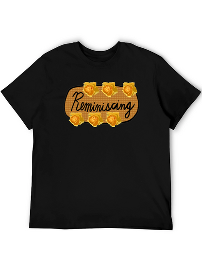 Reminiscing Rose T-Shirt - Stylish Floral Design