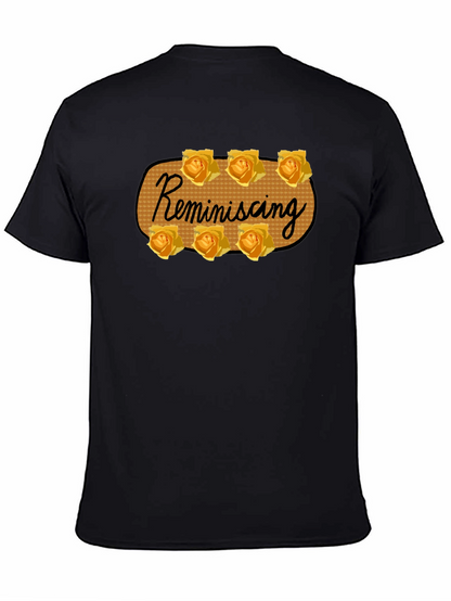 Reminiscing Rose T-Shirt - Stylish Floral Design