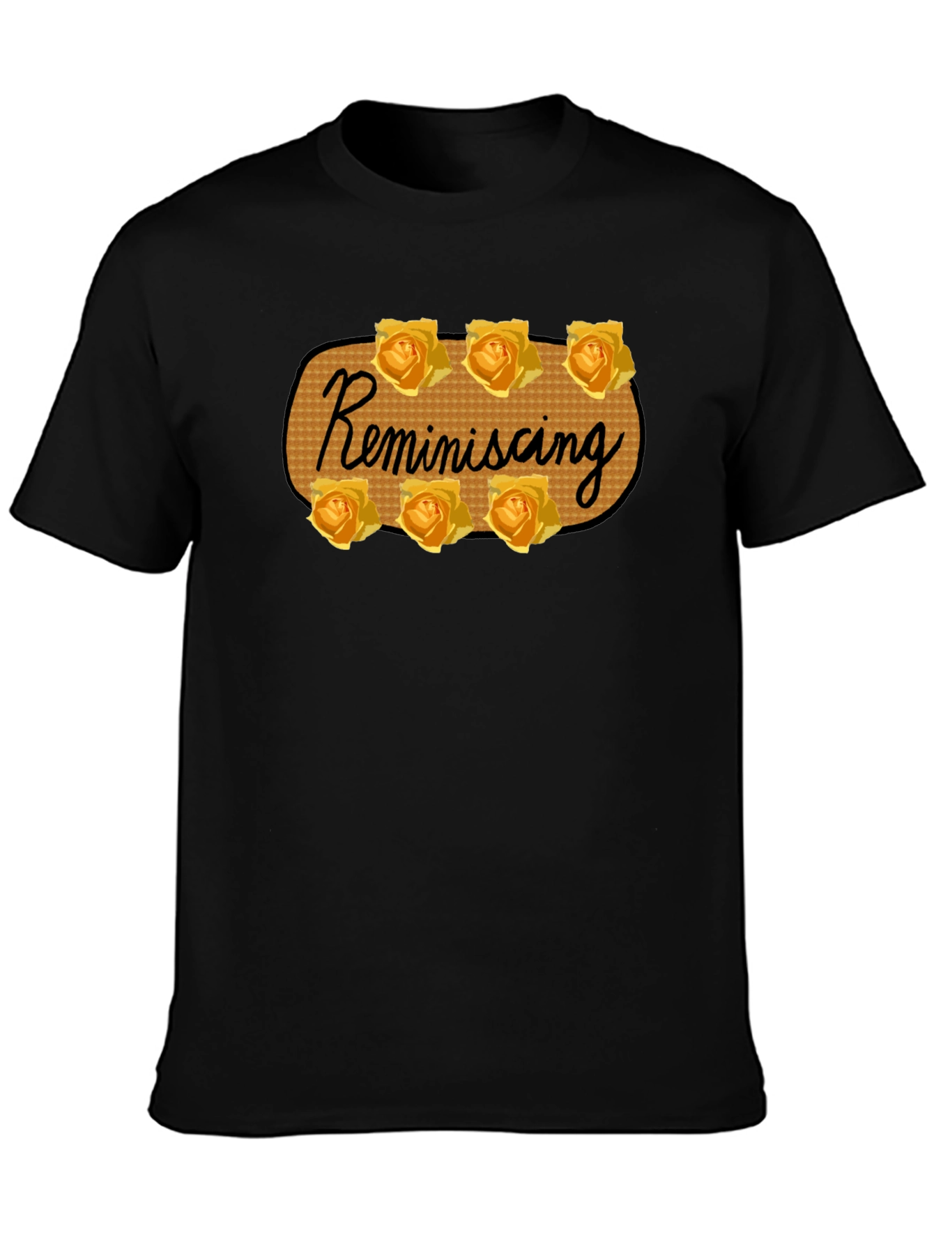 Reminiscing Rose T-Shirt - Stylish Floral Design