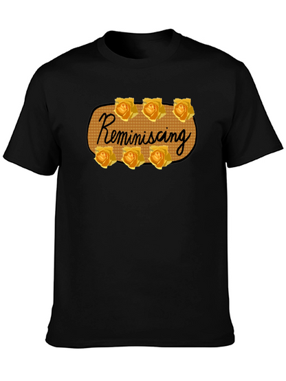 Reminiscing Rose T-Shirt - Stylish Floral Design