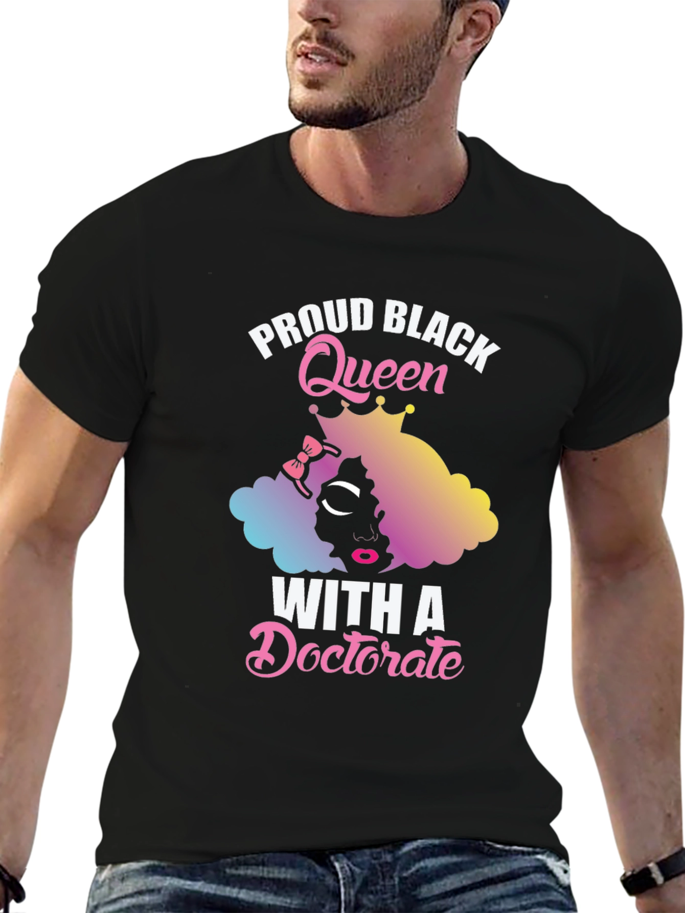 Proud Black Queen With A Doctorate T-Shirt