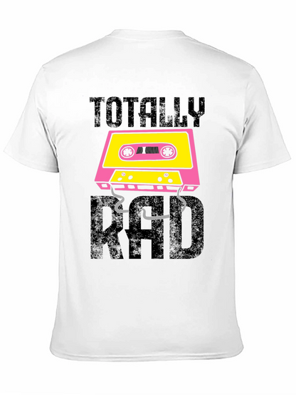 Totally Rad Cassette Tape Graphic T-Shirt