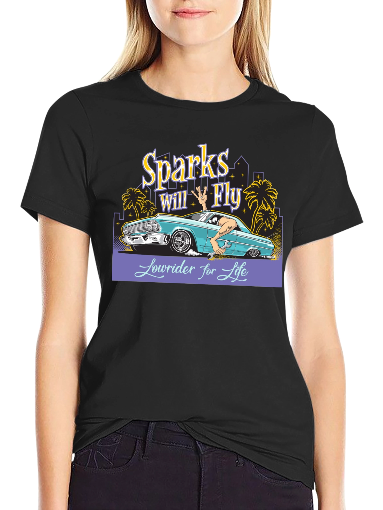 Sparks Will Fly Lowrider T-Shirt