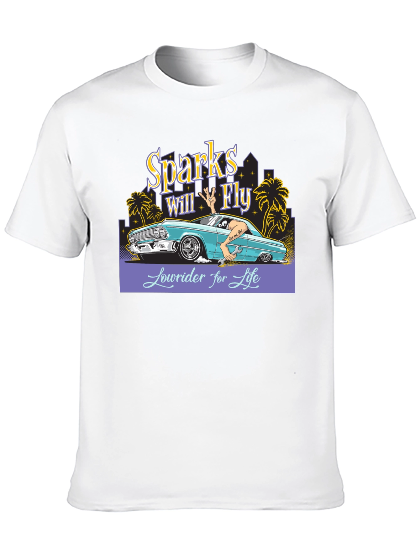 Sparks Will Fly Lowrider T-Shirt