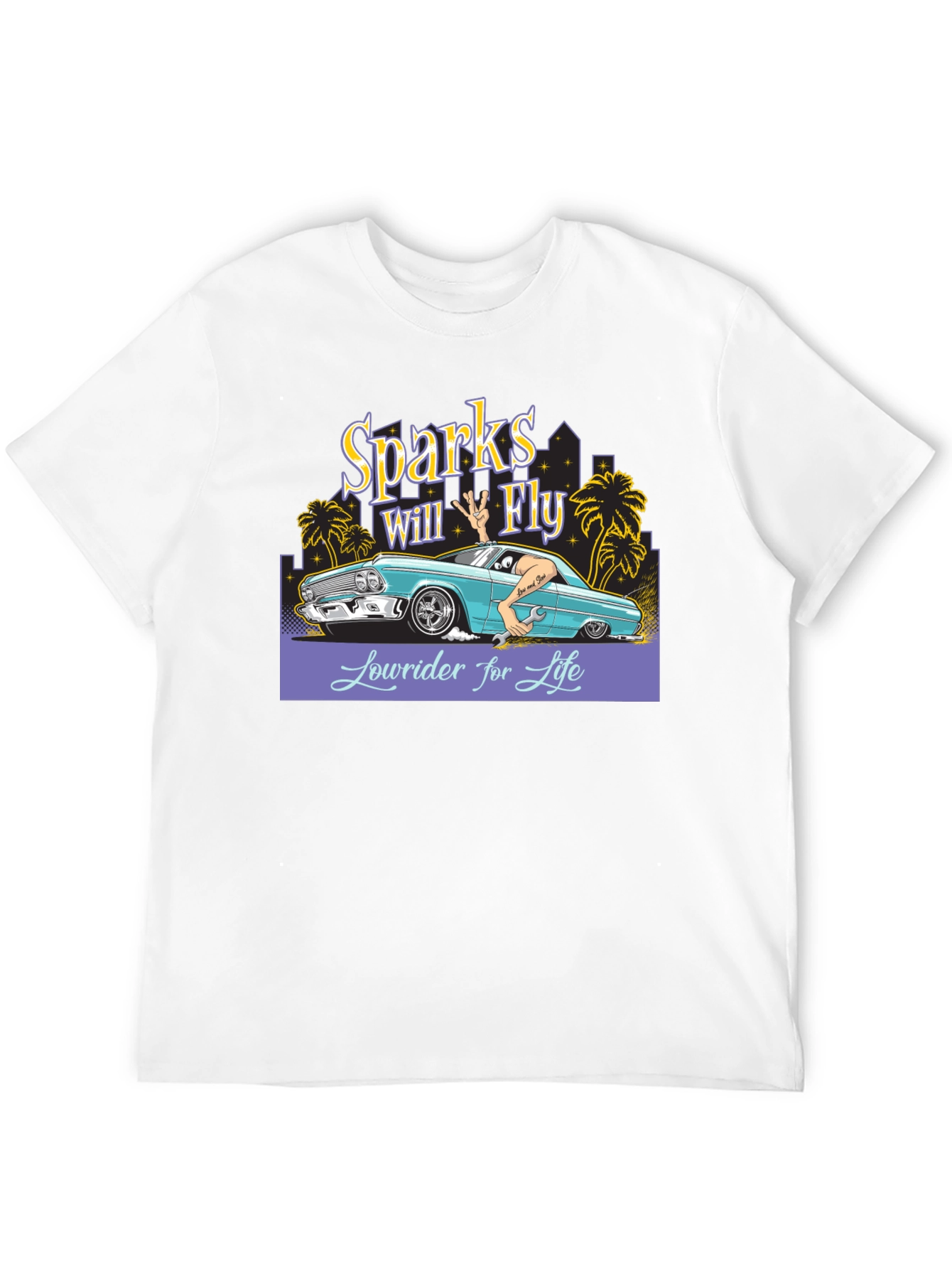 Sparks Will Fly Lowrider T-Shirt