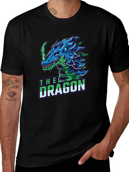 The Dragon T-Shirt: Cyberpunk Style Graphic Tee