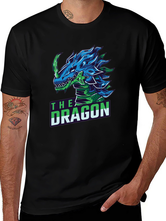 The Dragon T-Shirt: Cyberpunk Style Graphic Tee