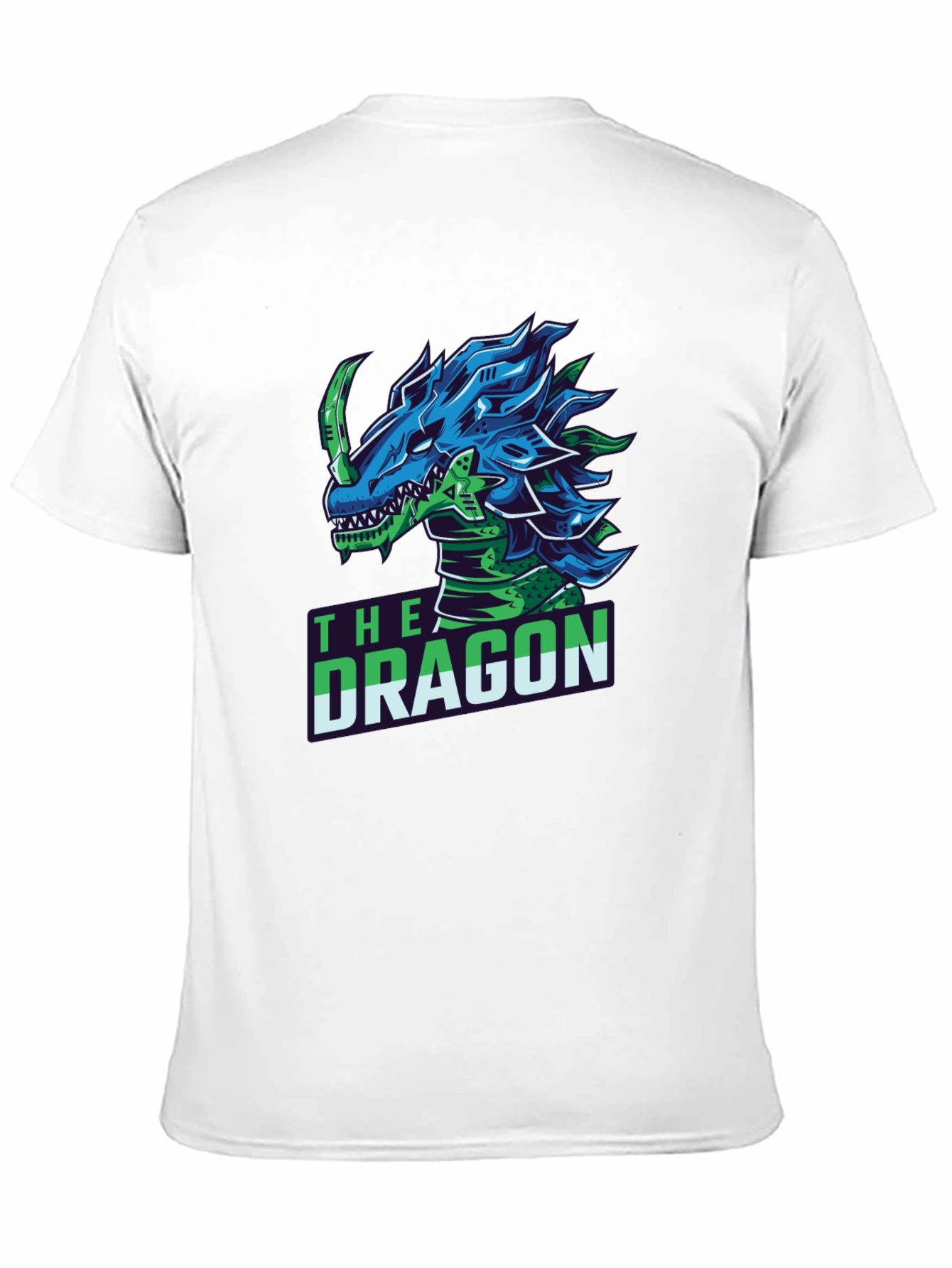 The Dragon T-Shirt: Cyberpunk Style Graphic Tee