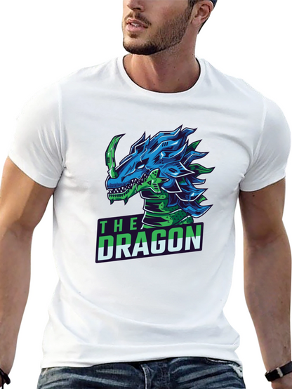 The Dragon T-Shirt: Cyberpunk Style Graphic Tee