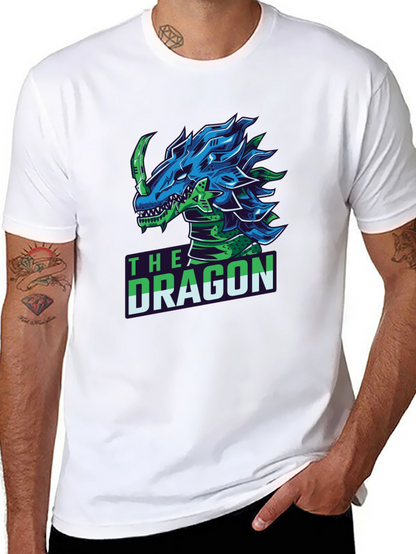 The Dragon T-Shirt: Cyberpunk Style Graphic Tee