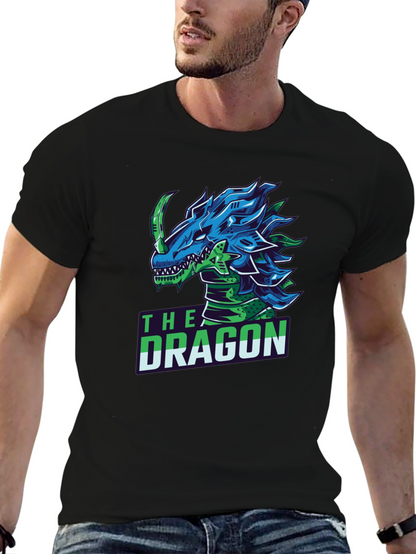 The Dragon T-Shirt: Cyberpunk Style Graphic Tee