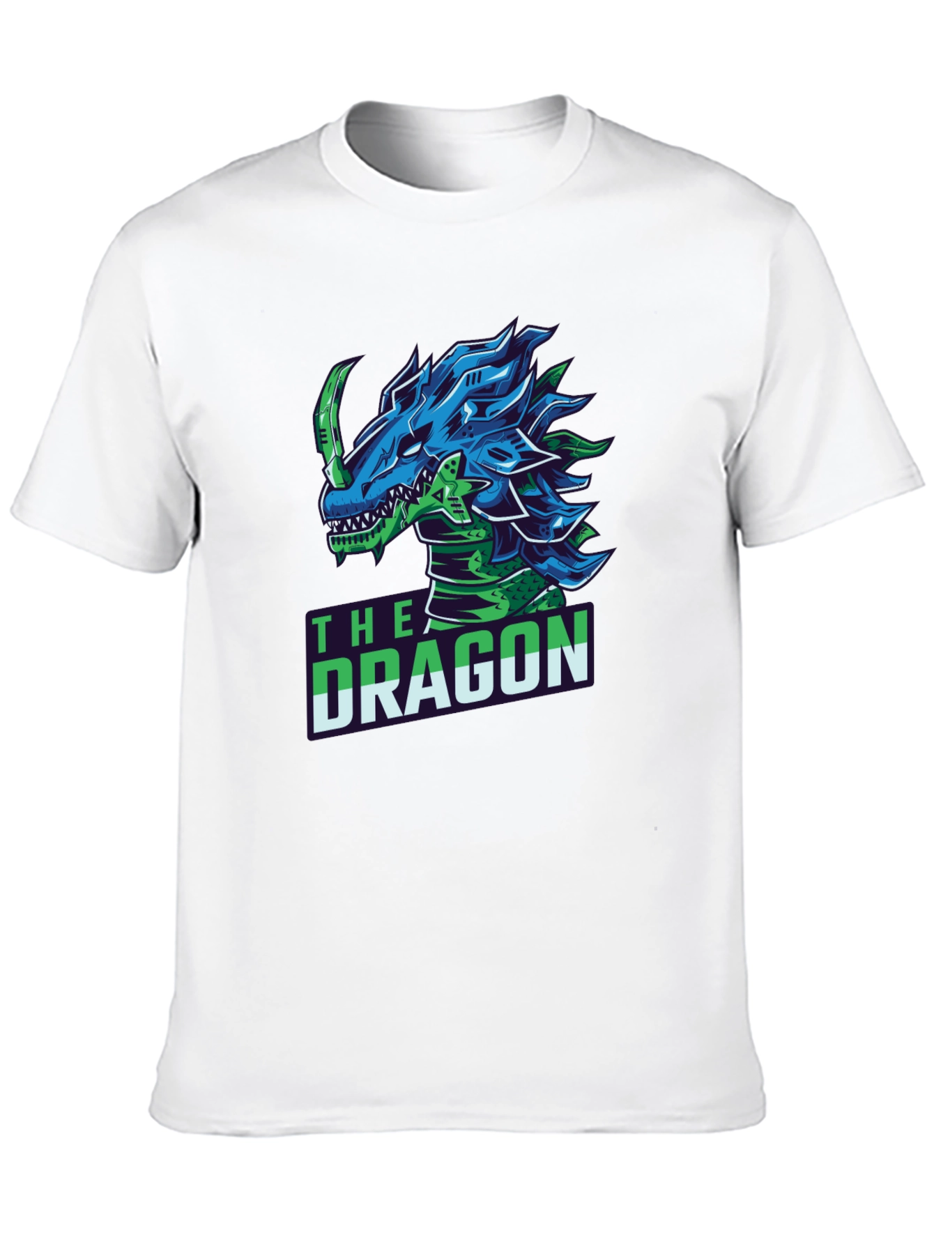 The Dragon T-Shirt: Cyberpunk Style Graphic Tee