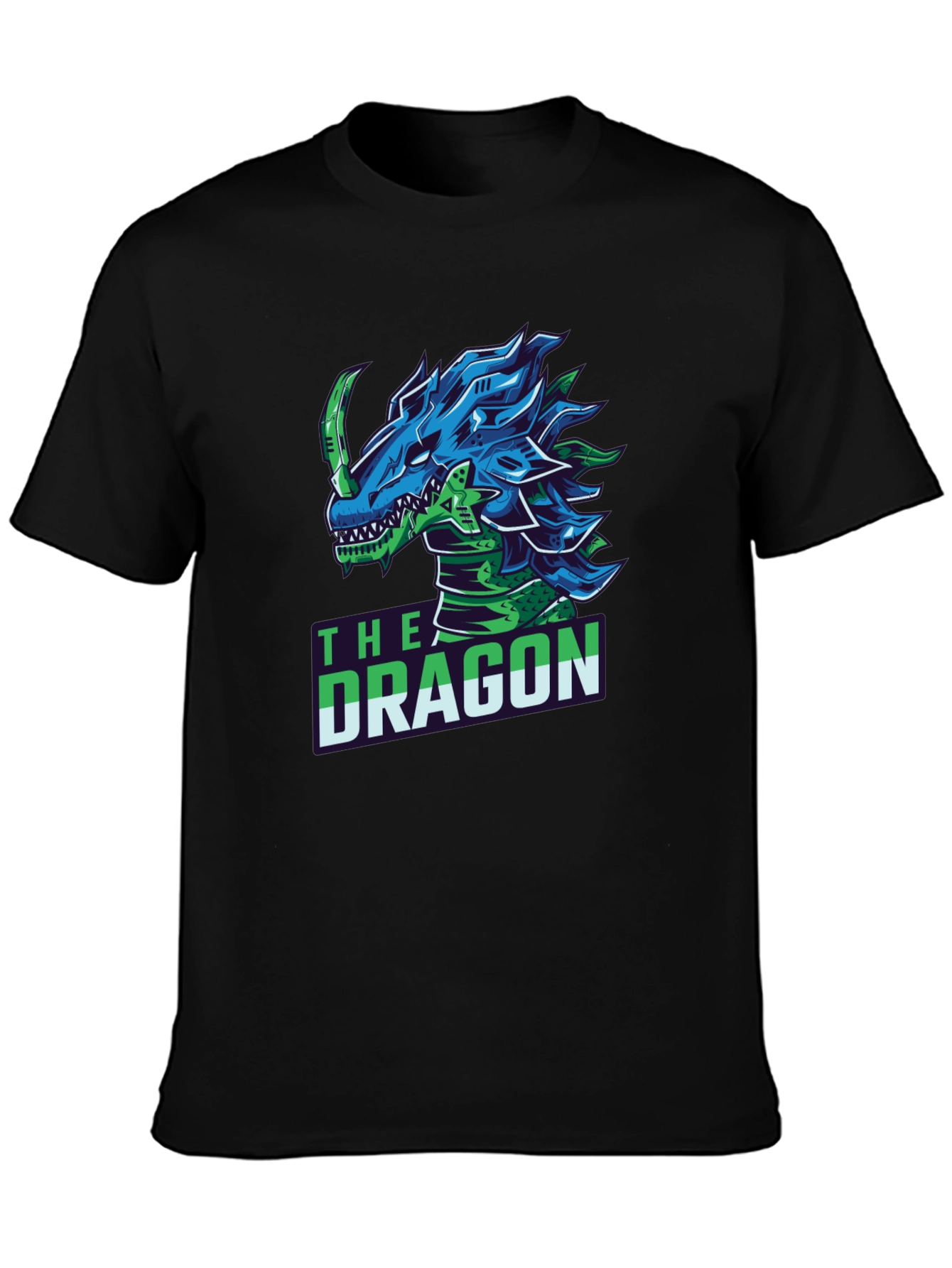 The Dragon T-Shirt: Cyberpunk Style Graphic Tee