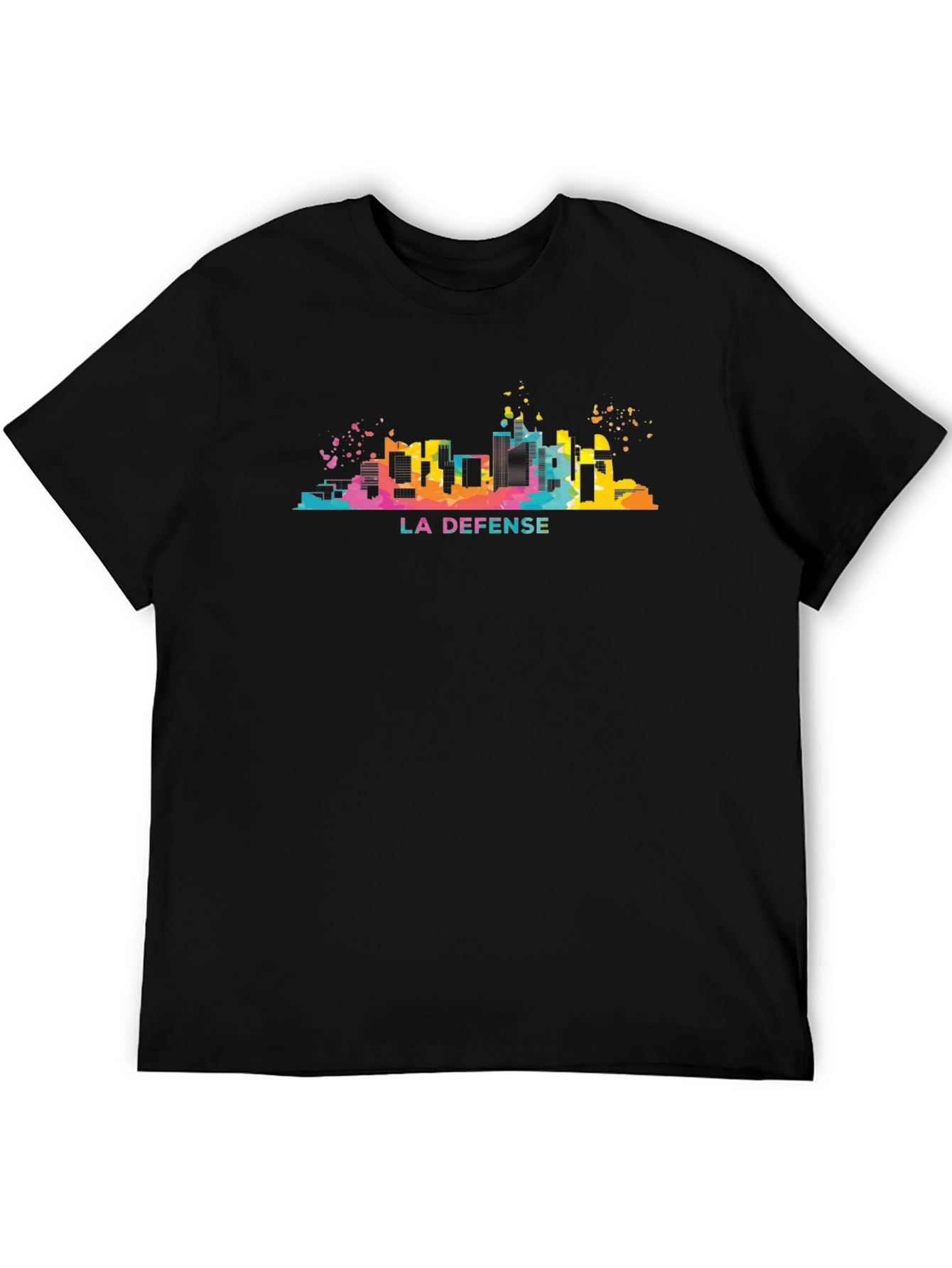 La Defense Skyline Graphic Tee - Modern Cityscape T-Shirt