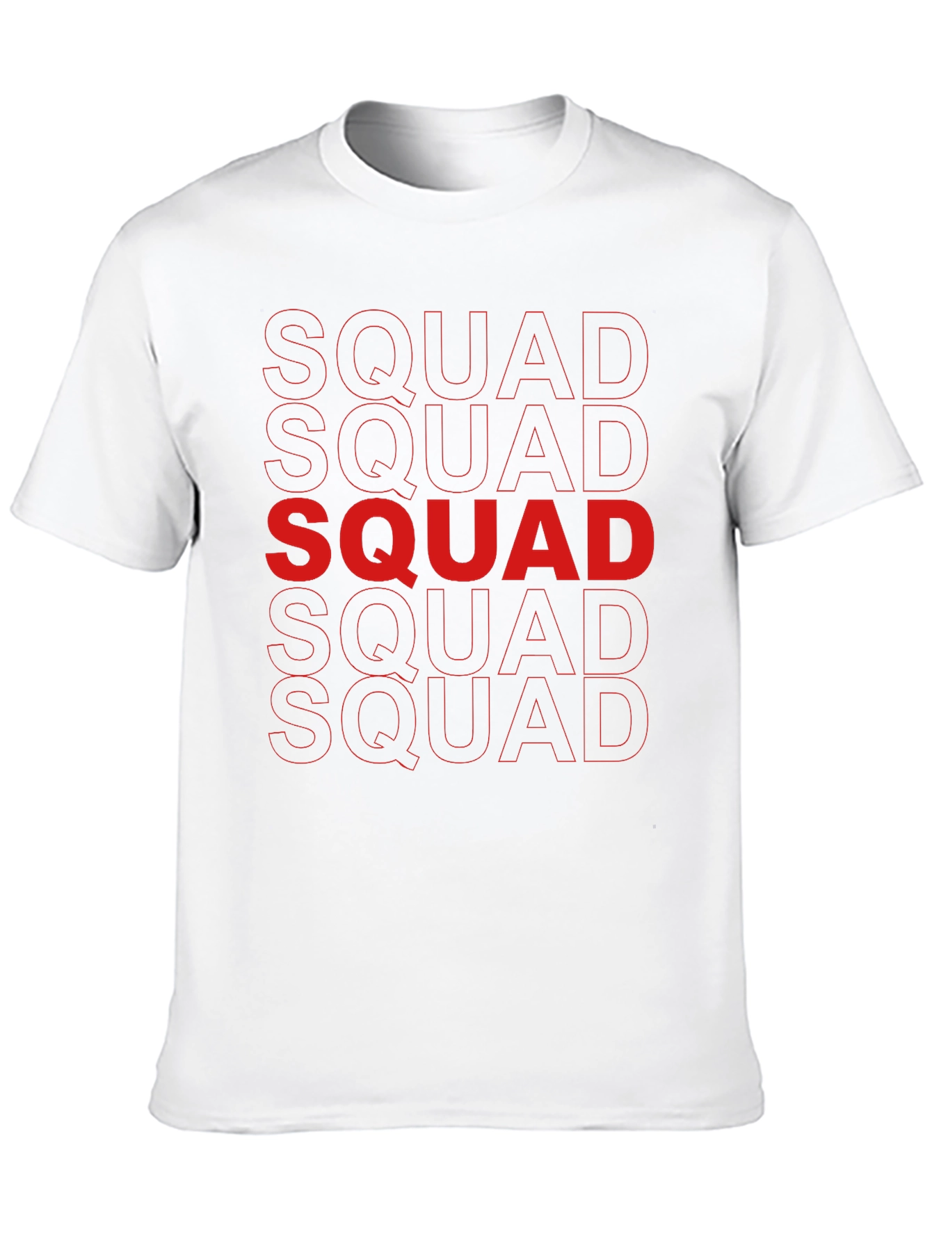 Squad Graphic Tee - Bold Statement T-Shirt
