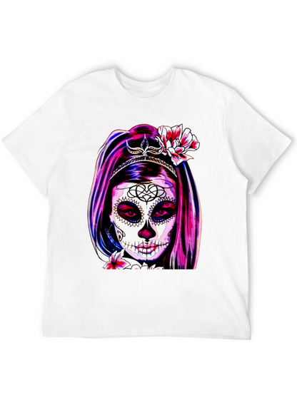 Sugar Skull Girl T-Shirt - Day of the Dead