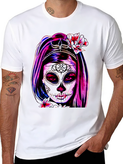 Sugar Skull Girl T-Shirt - Day of the Dead