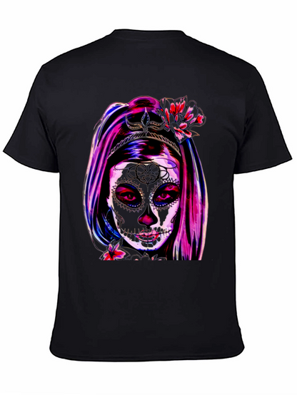 Sugar Skull Girl T-Shirt - Day of the Dead