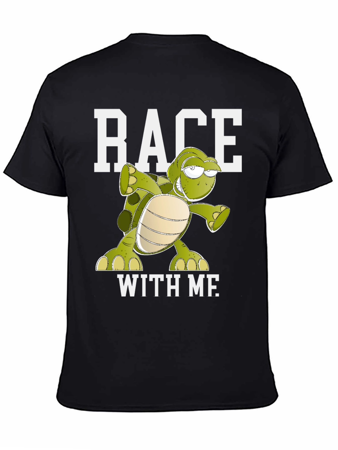 Race With Me Turtle Graphic Tee