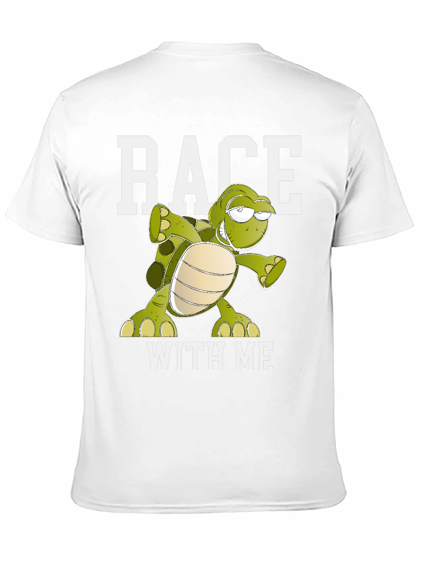 Race With Me Turtle Graphic Tee