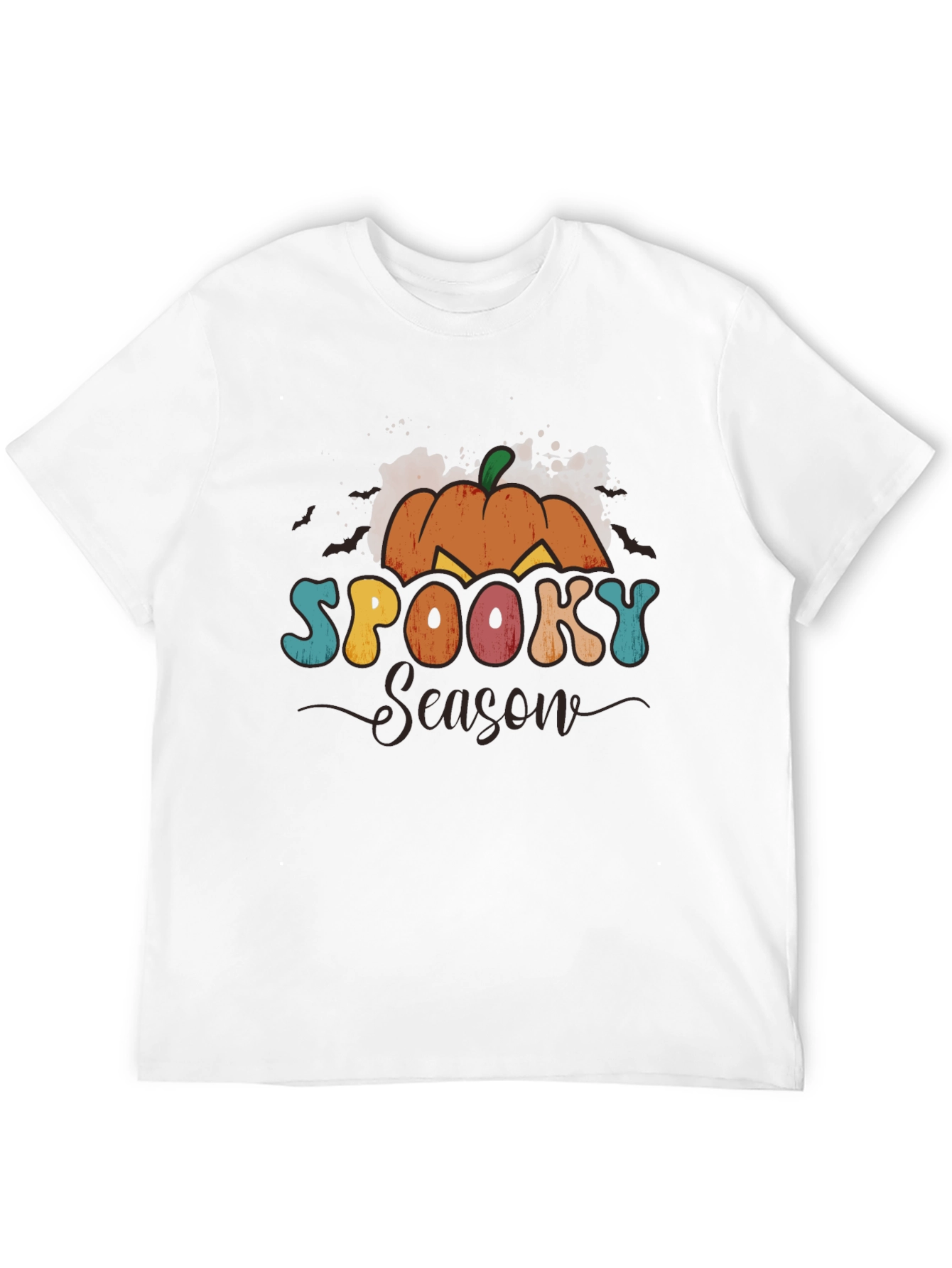 Spooky Season Graphic Tee - Halloween Pumpkin Shirt