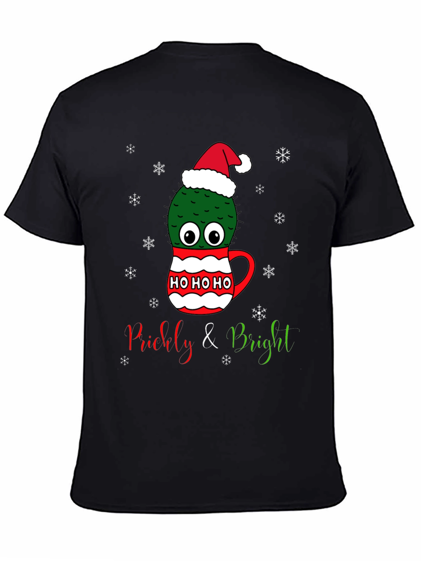Prickly & Bright Christmas Cactus Tee