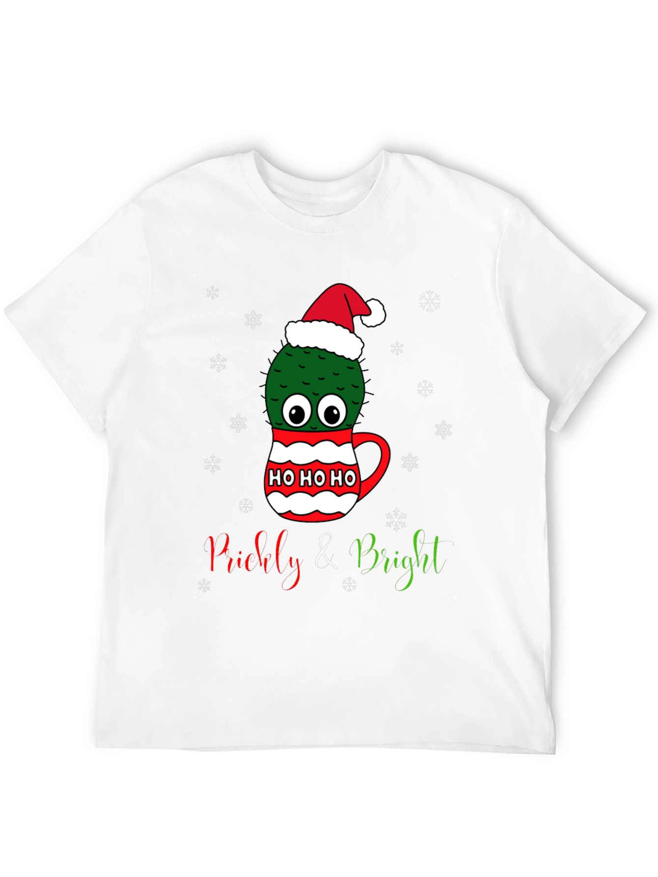Prickly & Bright Christmas Cactus Tee