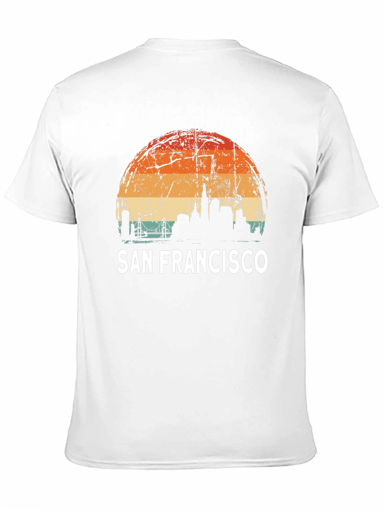 San Francisco Skyline Retro Graphic Tee