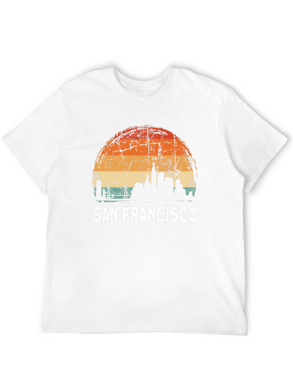 San Francisco Skyline Retro Graphic Tee