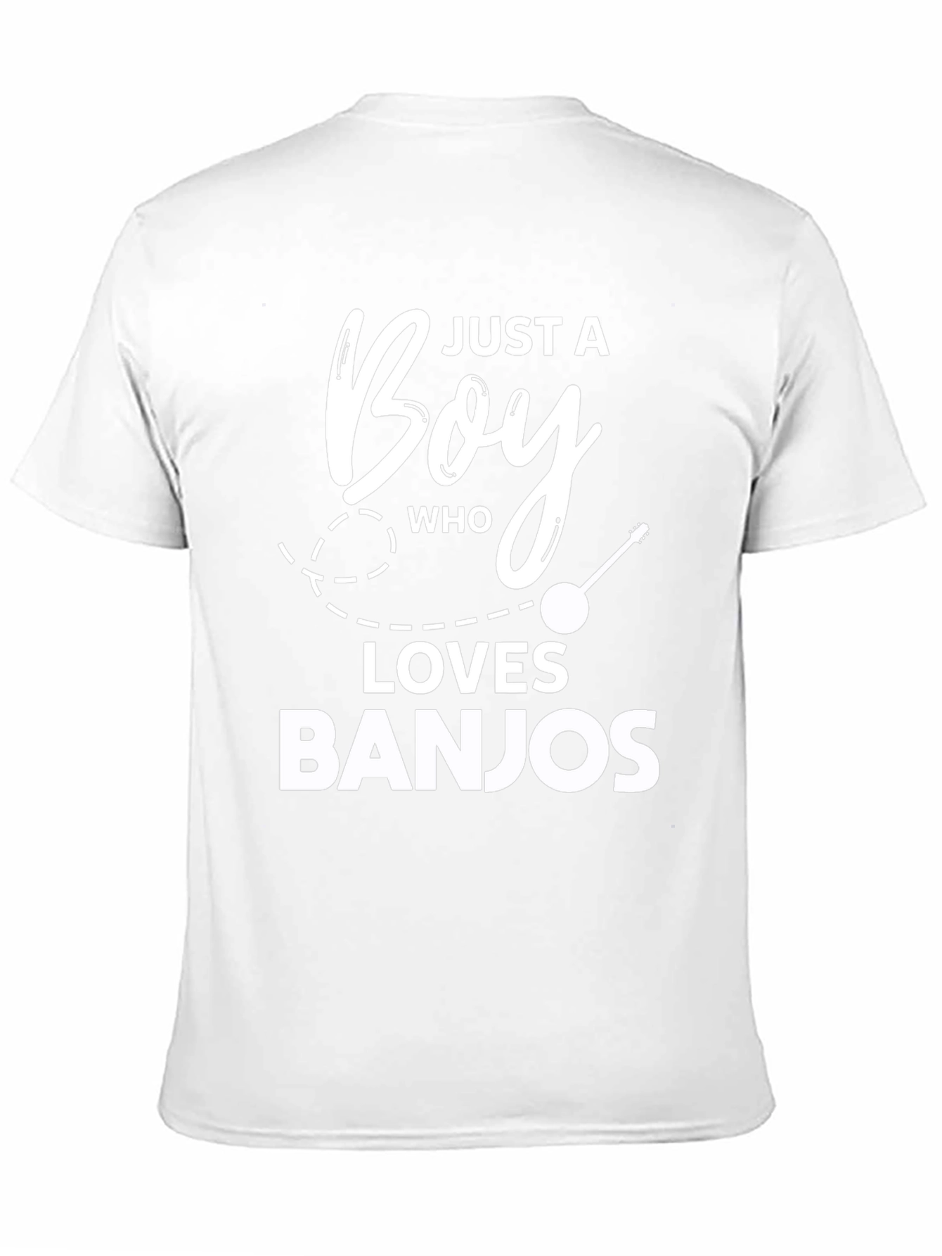 Just A Boy Who Loves Banjos Graphic T-Shirt