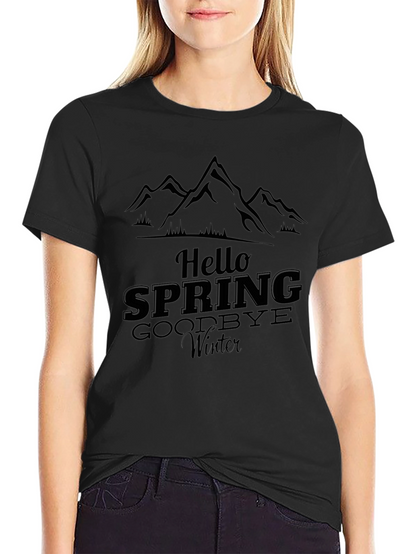 Hello Spring Graphic T-Shirt