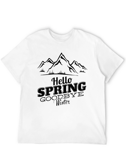 Hello Spring Graphic T-Shirt
