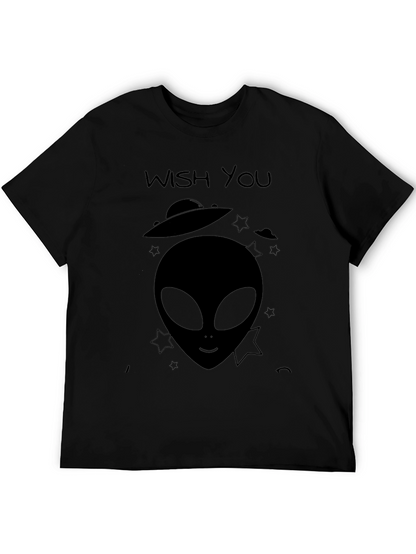 Wish You Were Here Alien Graphic T-Shirt