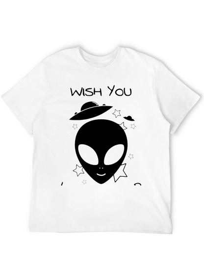 Wish You Were Here Alien Graphic T-Shirt