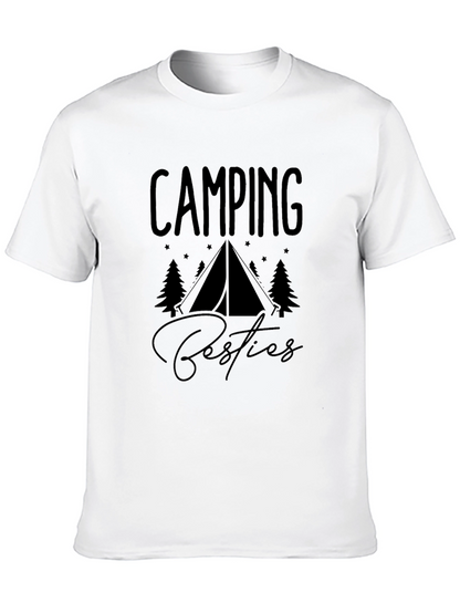 Camping Besties Black Graphic Tee
