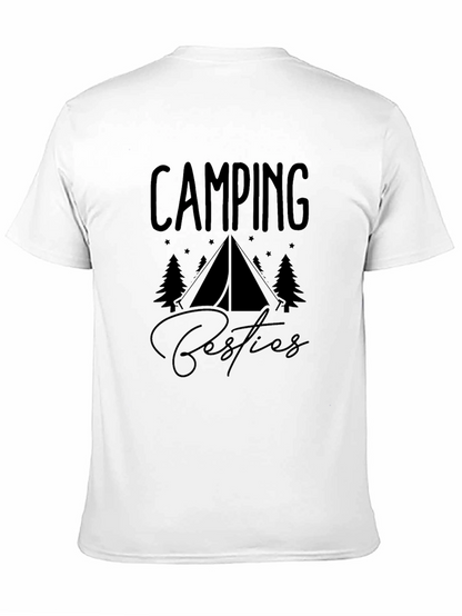 Camping Besties Black Graphic Tee