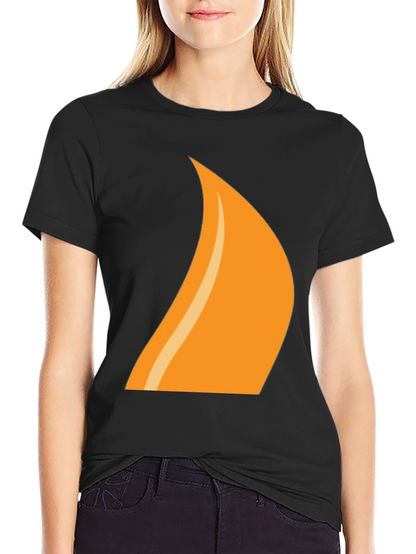 Flame Graphic Tee - Cool & Casual Black T-Shirt