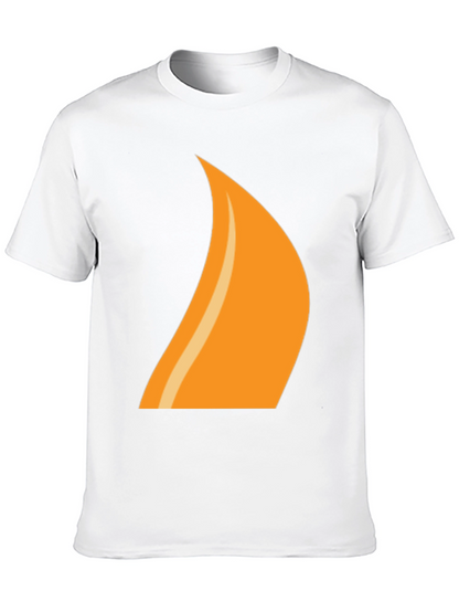 Flame Graphic Tee - Cool & Casual Black T-Shirt