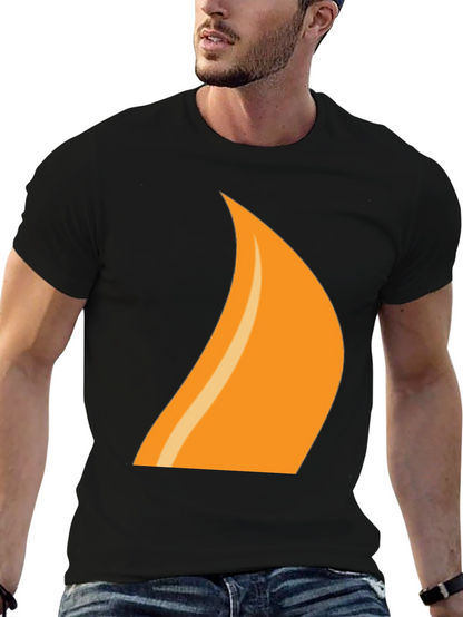 Flame Graphic Tee - Cool & Casual Black T-Shirt