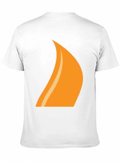 Flame Graphic Tee - Cool & Casual Black T-Shirt