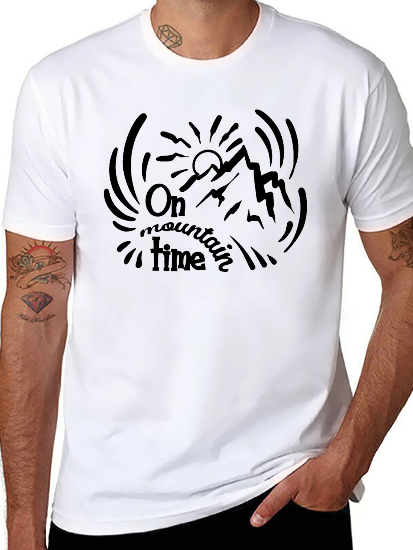 On Mountain Time Graphic Tee