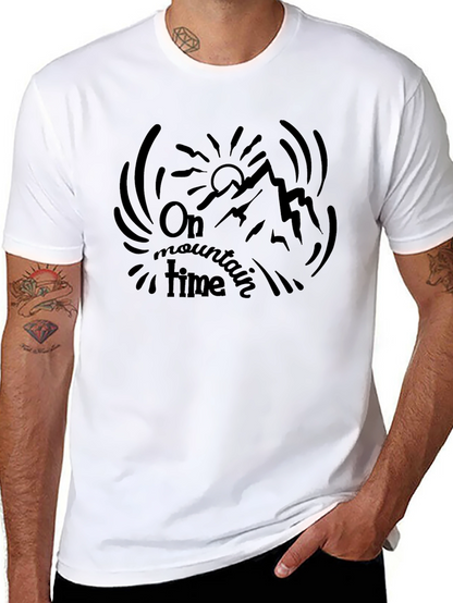 On Mountain Time Graphic Tee