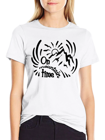 On Mountain Time Graphic Tee