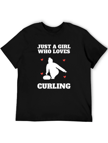 Curling Girl T-Shirt - Love of the Game