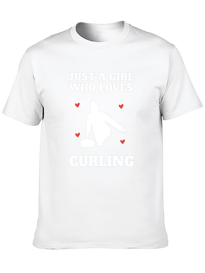 Curling Girl T-Shirt - Love of the Game