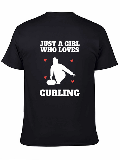 Curling Girl T-Shirt - Love of the Game